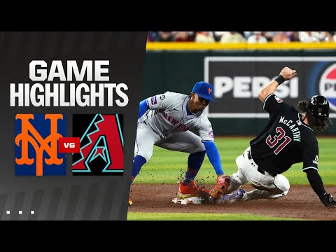 Mets vs. D-backs Game Highlights (8/28/24) | MLB Highlights