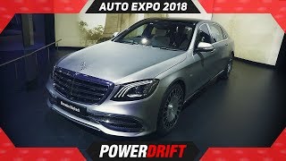 2018 Mercedes Maybach S650 @ AutoExpo : PowerDrift