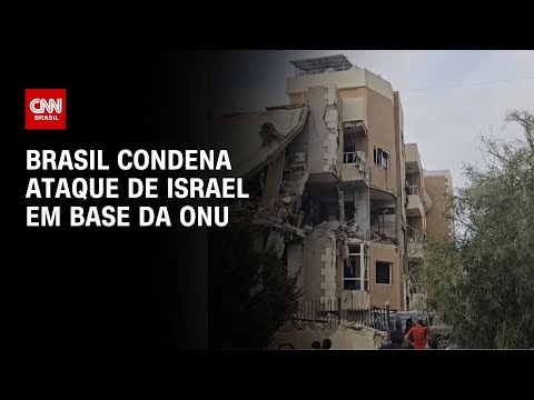 Brasil condena ataque de Israel em base da ONU | LIVE CNN