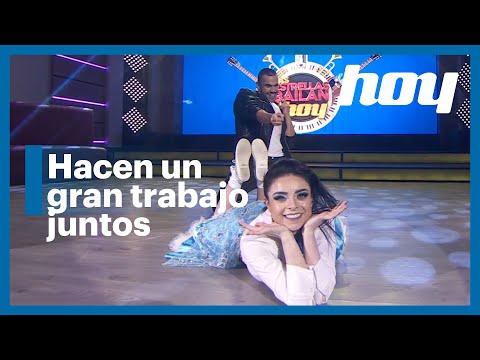 Violeta y Carlos terminan haciendo un buen trabajo a pesar de la polémica | #LasEstrellasBailanEnHoy