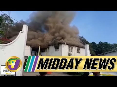 Fire at Hydel High School in Jamaica | Opposition Concerned About Delta Variant  - July 22 2021
