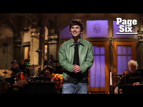 Timothée Chalamet shines as host and musical guest of 'Saturday Night Live'