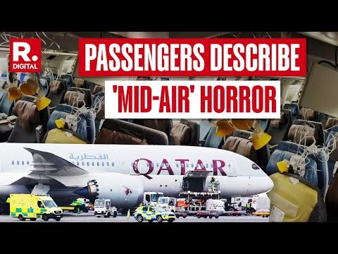 Passengers Share Horrific Details Of Turbulence During Doha To Dublin Flight | Video