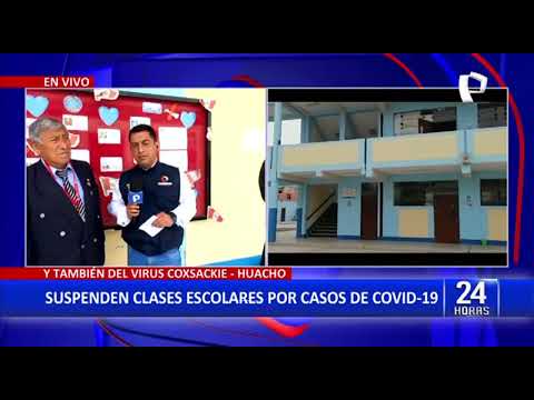 Huacho: Suspenden clases escolares por casos de Covid-19 en estudiantes