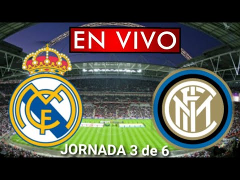 Donde ver Real Madrid vs. Inter en vivo, por la Jornada 3 de 6, Champions League