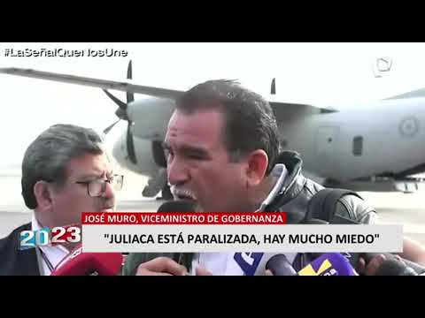 En Juliaca hay mucho miedo, advierte viceministro de Gobernanza Territorial tras llegar de Puno
