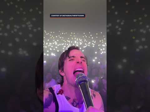 The Maine vocalist shares video of crowd at Manila concert