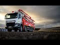 DAF CF z pomp do betonu