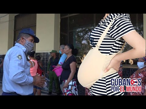 ¡MISERIA COMUNISTA! Aparece un nuevo personaje entre los coleros cubanos, las falsas embarazadas