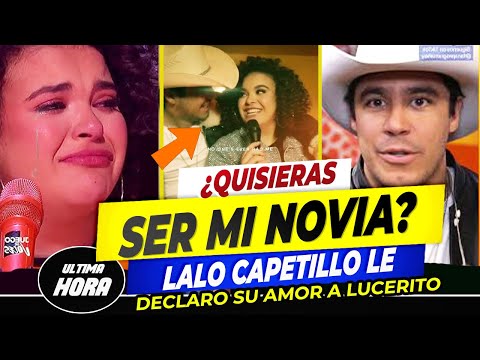 Eduardo Capetillo le REVELA SU AMOR a Lucerito Mijares! le confiesa TODO LO QUE LE GUSTA DE ELLA!?