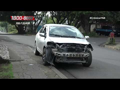 Vehículo robado en Matagalpa es encontrado en Managua desmantelado - Nicaragua
