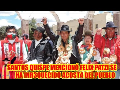 SANTOS QUISPE LLEGO HASTA EL MUNICIPIO DE INQUISIVI PARA ESCUCHAR LAS NECESIDADES DEL PUEBLO..