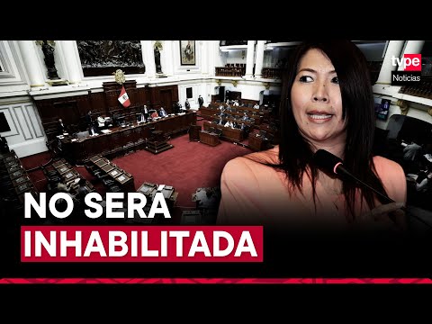Congreso rechaza inhabilitar a María Cordero Jon Tay por presunto recorte de sueldo a trabajadores