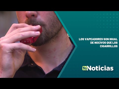 Los vapeadores son igual de nocivos que los cigarrillos - Teleantioquia Noticias