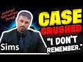 Watch a Cop Get his Case Crushed Before his Own Eyes - Teddy Sims Deposition (PART 1).480p