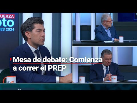 Aunque algunos ya se dieron por ganadores, apenas comenzó a correr el PREP