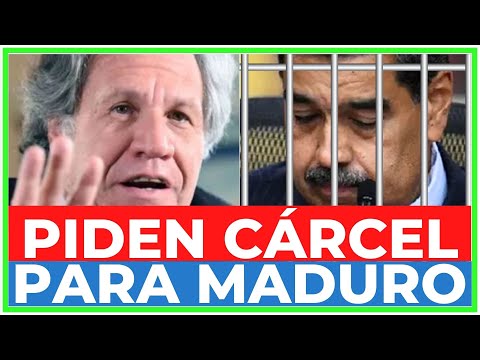 LUIS ALMAGRO, SECRETARIO de la OEA, PIDE a la CORTE PENAL INTERNACIONAL el ARRESTO de MADURO