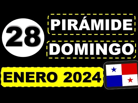 Pirámide de la Suerte Lotería de Panamá Para el Domingo 28 de Enero 2024 Decenas de Suerte Para Hoy