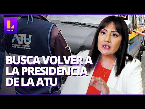 María Jara presenta amparo para anular su despido como jefa de la ATU