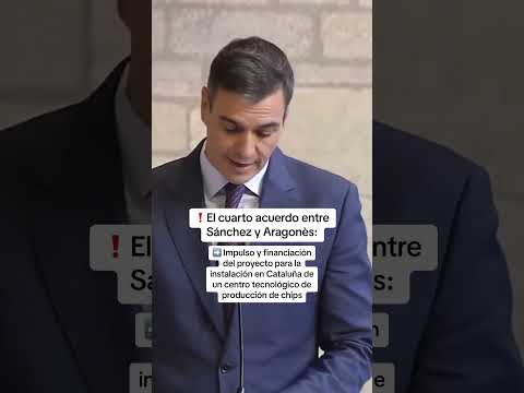 Cuarto acuerdo entre Pedro Sánchez y Pere Aragonès