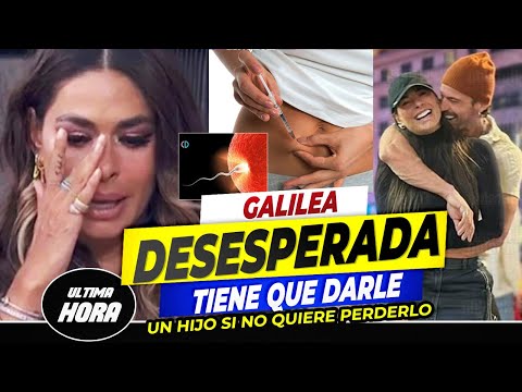 ?Galilea Montijo BUSCA DONACION DE OVULOS Para darle UNA HIJA a su novio Isaac Moreno?