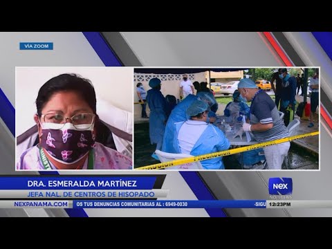 Entrevista a la Dra. Esmeralda Martínez, sobre el aumento de hisopados diariamente en el país