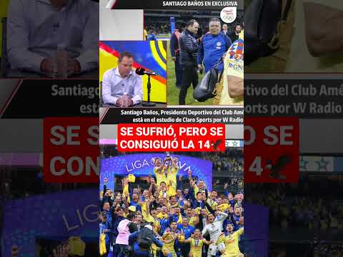 ¡SE PAGÓ LA DEUDA CON LA AFICIÓN! Santiago Baños, feliz de al fin lograr la 14 con las Águilas