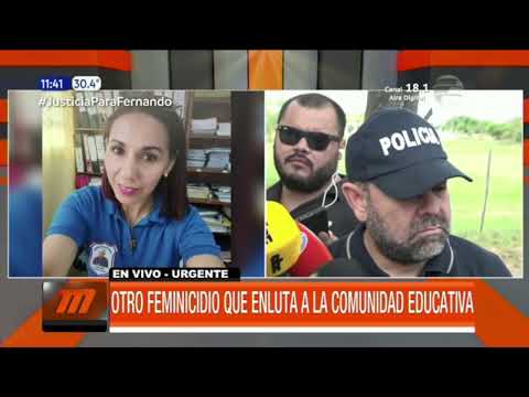 Feminicidio en Loma Pytã: expolicía mató a una docente