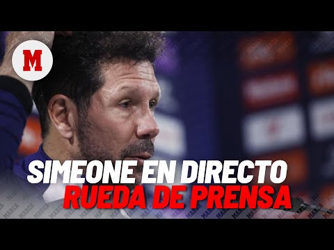 EN DIRECTO I Rueda de prensa de Simeone antes del Atlético de Madrid-Athletic Club en vivo