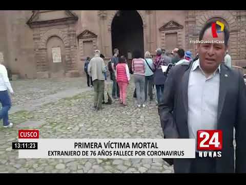 Cusco: confirman muerte de turista mexicano por coronavirus