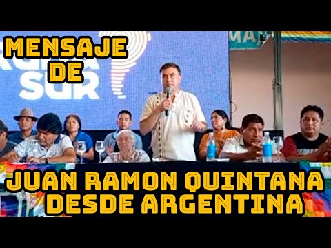 POLITOLO JUAN RAMON QUINTANA ANUNCIO LA D3RROTA DE LA DOCTRINA MONRROE EN AMERICA LATINA