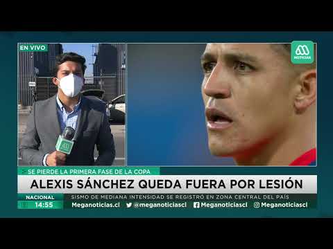 Selección Chilena informa de lesión de Alexis: No jugará primera fase de Copa América