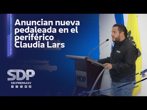 Gobierno de El Salvador anuncia nueva pedaleada en el periférico Claudia Lars