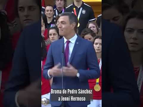 La broma de Pedro Sánchez a Jenni Hermoso con la frase por la que ya la conoce toda España| AS