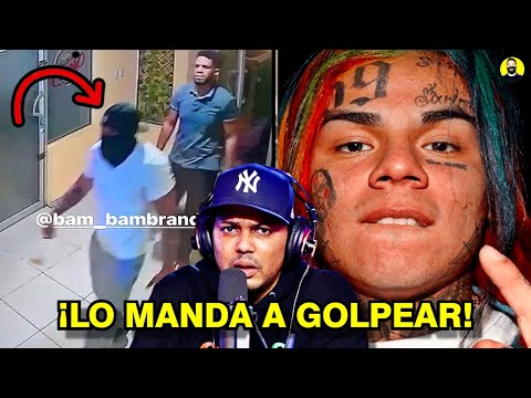 ¡VIDEO! 6ix9ine MANDA A GOLPEAR a Alofoke!!