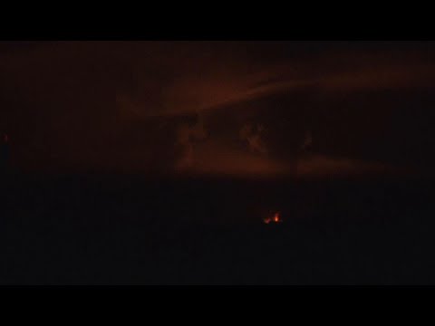 Fires blaze in southern Gaza