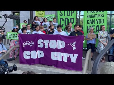 Atlanta's 'Stop Cop City' petition campaign in limbo