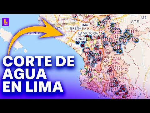Aquí puedes saber si serás afectado por el corte de agua en Lima