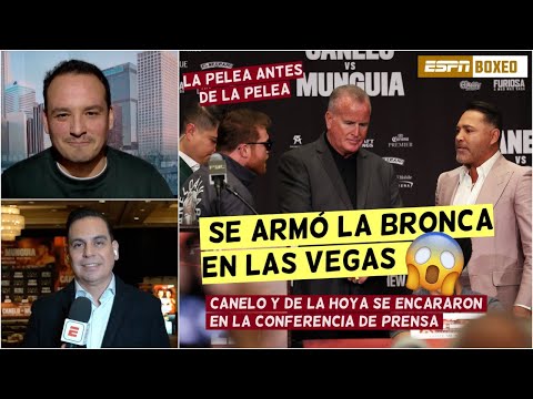 De la Hoya PRENDIÓ al CANELO y se metió en su cabeza: EL CANELO vs. MUNGUÍA SE CALIENTA | ESPN Boxeo
