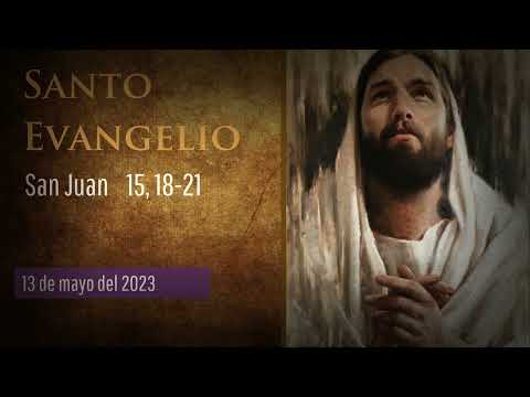 Evangelio del 13 de mayo del 2023 según san Juan 15, 18-21