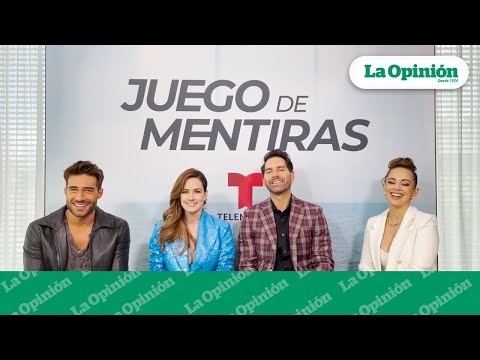 Juego de Mentiras: Actores revelan secretos sobre la nueva serie de Telemundo | La Opinión