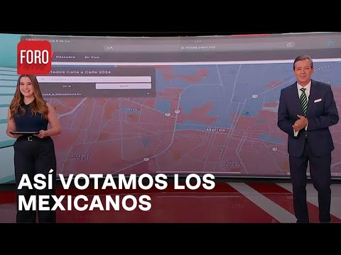 ¿Cómo votamos los mexicanos?; Así puedes consultar el mapa interactivo - Hora21