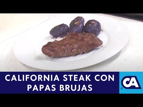 Cocina Caliente: California steak con papas brujas