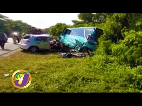 TVJ News: Deadly Crash: 4 Dead; 3 Hospitalized - January 19 2020