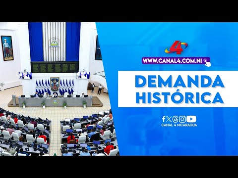 Asamblea Nacional conmemora 40 años de la demanda de Nicaragua contra Estados Unidos