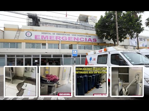 ¡Exclusivo! Hospital Casimiro Ulloa se cae a pedazos y con equipos obsoletos
