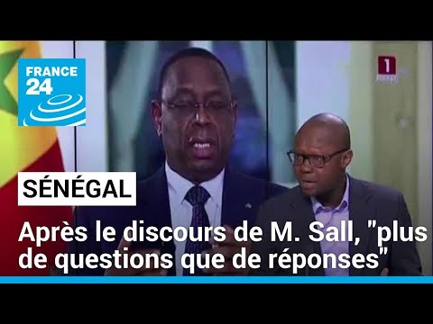 Crise politique au Sénégal : après le discours de Macky Sall, plus de questions que de réponses