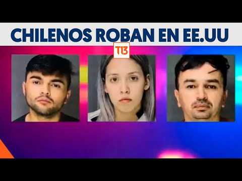Detienen a tres chilenos por robo a casas de lujo en Estados Unidos