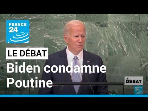 Vers l'escalade ? Joe Biden condamne Vladimir Poutine à l'assemblée générale de l'ONU