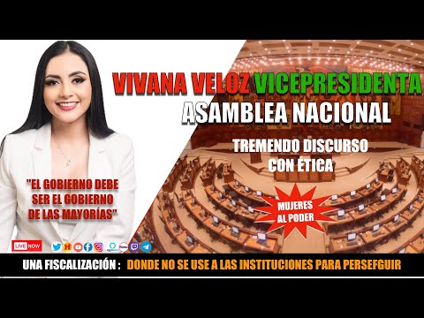 Alarma en la Asamblea: Viviana Veloz Condena la Corrupción y el Caos en el Gobierno